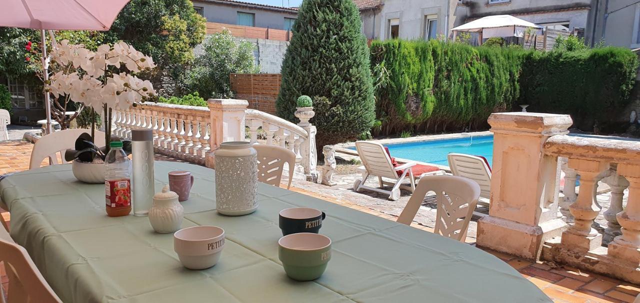 La Casa De Margarita Y Sisco, Villa Avec Piscine Carcassonne Exteriör bild