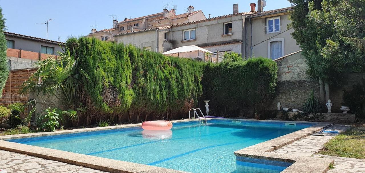 La Casa De Margarita Y Sisco, Villa Avec Piscine Carcassonne Exteriör bild